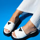 Luxes - White Thick Sole Slipper (Women)