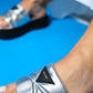 Luxes - Silver Thick Sole Slipper (Women)