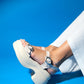 Laus - Beige Platform Sandal (Women)