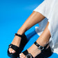 Laus - Black Platform Sandal (Women)
