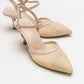 Chic - Beige Heeled Shoe (Women)