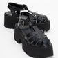Verua - Black Platform Sandal (Women)