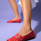 Moana - Red Mesh Ballet Flat (Women)