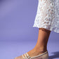 Moana - Beige Mesh Ballet Flat (Women)