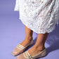 Moana - Beige Mesh Ballet Flat (Women)