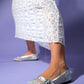 Moana Silver Mesh Ballet Flat