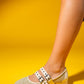 Lapis - Beige Woven Low Heel Shoe (Women)