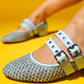 Lapis - Baby Blue Low Heel Shoe (Women)