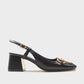 Karol - Black Heeled Shoe (Women)