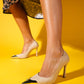 Pruva - Beige High Heel Shoe (Women)