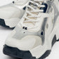Lowel White-Navy Sneaker Boot (Women)