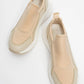 Perissa - Beige Stretch Seam Detail Women's Sneaker (Women)