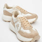Nolton - Beige-White Sneaker (Women)