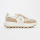 Nolton - Beige-White Sneaker (Women)