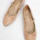 Ojen - Beige Low Heel Shoe (Women)