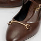 Ojen - Brown Low Heel Shoe (Women)
