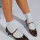 Ojen - Brown Low Heel Shoe (Women)