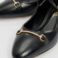 Ojen - Black Low Heel Shoe (Women)