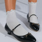 Ojen - Black Low Heel Shoe (Women)