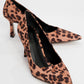 Calse - Black And Yellow Patterned Heeled Shoe (Women)