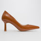 Calse - Cognac Patent Heeled Shoe (Women)