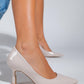 Calse - Beige Heeled Shoe (Women)