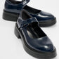 Petric - Navy Patent Loafer (Women)