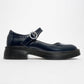 Petric - Navy Patent Loafer (Women)