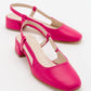 66 - Fuchsia Heeled Sandal (Women)