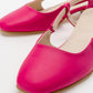 66 - Fuchsia Heeled Sandal (Women)