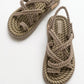 POMA Dark Beige Sandal (Women)