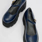 Linley Navy Platform Loafer (Women)