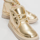 Mingo - Gold Lace-Up Sport Boot (Women)