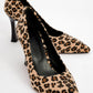Forest Leopard Pointed Toe Pump (Women)