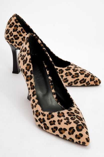 Forest Leopard Pointed-Toe Pump
