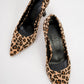 Forest Leopard Pointed Toe Pump (Women)