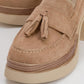 Leton - Taupe Platform Heel Shoe (Women)