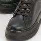 Poem - Black Embellished Chunky Platform Sneaker (Women)