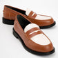 CHOOS Cognac Brown Loafer (Women)