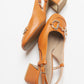 Karol - Orange Heeled Shoe (Women)