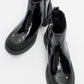 Albia - Black Zippered Elastic Boot (Women)