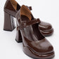 Jagol - Cognac Heeled Shoe (Women)