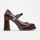 Jagol - Cognac Heeled Shoe (Women)