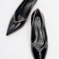 Eupho - Black Patent Low Heel Pump (Women)