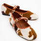 Cruze - Cognac Patterned Ballet Flat (Women)