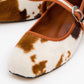 Cruze - Cognac Patterned Ballet Flat (Women)