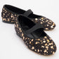 Grego Gold Sequin Embellished Flat (Women)