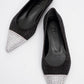Monteria - Black Silver Ballet Flat (Women)