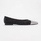 Monteria - Black Silver Ballet Flat (Women)