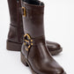 Fies Brown Buckled Boot (Women)